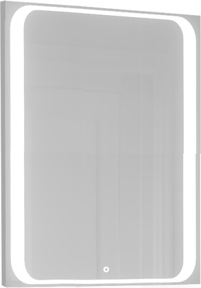 Зеркало Jorno Modul 60, с подсветкой, белый Mоl.02.60/W