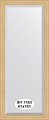 Зеркало Evoform Exclusive 610x1510 с фацетом, в багетной раме 62мм, сосна BY 1183