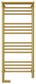 Полотенцесушитель электрический Сунержа Богема 2.0, с полкой, 1000x400, МЭМ слева, золото 03-5206-1040