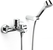 Смеситель для ванны Roca Targa с душевым гарнитуром, хром 5A0160C02