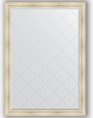 Зеркало Evoform Exclusive-G 1340x1890 с гравировкой, в багетной раме 99мм, травлёное серебро BY 4504
