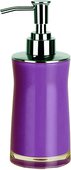 Дозатор для жидкого мыла Spirella Sydney Acrylic настольный, акрил, фиолетовый 1011335