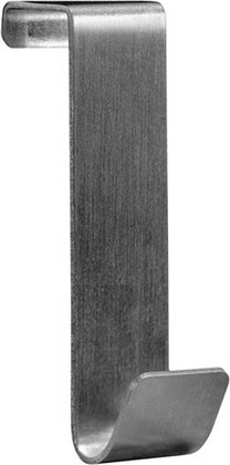 Крючок для полотенец Kleine Wolke Door Hooks подвесной, 2шт, серый 8420117846
