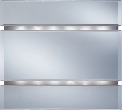 LACRIMA Зеркало с подсветкой, 90x78см с фацетом 5905241900797