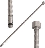 Гибкая подводка смесителя RAV Slezak, M10x1 x G1/2", длина 35см, cильфоновая стальная, 1шт, хром IT0012