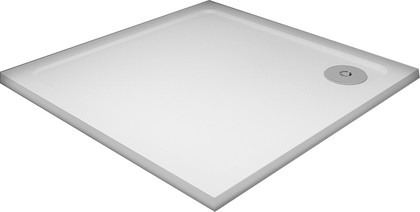 Поддон для душа Veconi Tezeo stone TZ-08, 100x100см, искусственный камень, белый TZ08-100K-01-19C3
