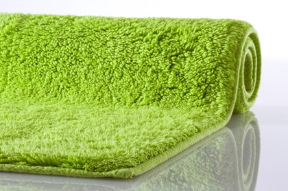 Коврик для ванной Kleine Wolke Kansas 55x65см, зелёный 4018645539