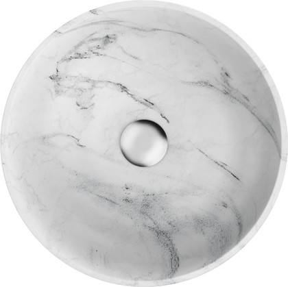 Раковина для ванной Omoikiri Hitomi-WH Marble Natceramic, WH Marble 4972078