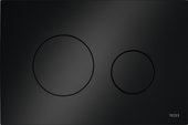 Кнопка управления TECE loop, система двойного смыва, пластик, чёрный глянцевый 9240924