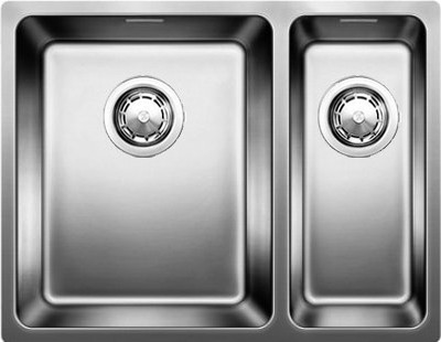 Кухонная мойка без крыла, основная чаша слева, нержавеющая сталь зеркальной полировки Blanco Andano 340/180-U 518321