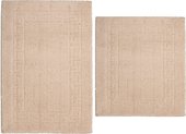 Набор ковриков для ванной Grund Senmut, 50x80см, 50x55см, полиэстер, бежевый b4006-326162/606162