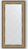 Зеркало Evoform Exclusive-G 800x1620 с гравировкой, в багетной раме 109мм, виньетка античная бронза BY 4296