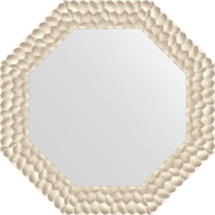 Зеркало Evoform Octagon 670x670 в багетной раме 89мм, перламутровые дюны BY 3887