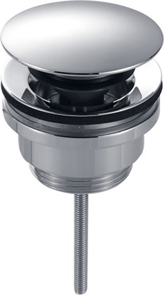 Донный клапан без перелива AQUAme, хром AQM7003CR
