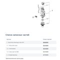 Смывной механизм Grohe для смывного бачка, деталь переоснащения 38735000