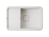 Кухонная мойка Omoikiri Tasogare 78-PA, с крылом, оборачиваемая, Artgranit, пастила 4993746