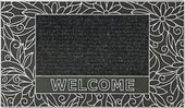Коврик придверный 45х70см WELCOME черный, полипропилен Golze HOME STAR 570-30-06