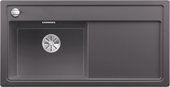 Кухонная мойка Blanco Zenar XL 6S, чаша слева, клапан-автомат, тёмная скала 523975