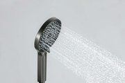 Душевой гарнитур Aquatek Лугано 65см, лейка d130 3jet, оружейная сталь AQ2022BGM