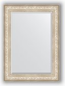 Зеркало Evoform Exclusive 800x1100 с фацетом, в багетной раме 109мм, виньетка серебро BY 3478