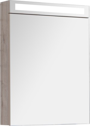Зеркальный шкаф Dreja Max 60, LED-подсветка, дуб кантри 77.9006D
