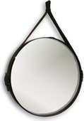 Зеркало Silver Mirrors Kapitan d610, коричневая кожа ФР-00002247