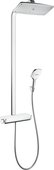 Душевой комплект с термостатом, белый / хром Hansgrohe Raindance Select Showerpipe 360 27112400