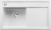 Кухонная мойка Blanco Zenar 45S-F, чаша слева, клапан-автомат, белый 523822