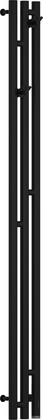 Полотенцесушитель электрический Сунержа Терция 3.0 1500х106 правый, матовый чёрный 31-5845-1511
