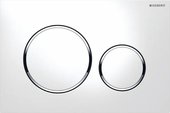 Кнопка смыва для исталяции Geberit Sigma 20, двойной смыв, белый 115.882.KJ.1