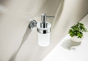 Дозатор жидкого мыла Aquatek Классик настенный, хром AQ4505CR
