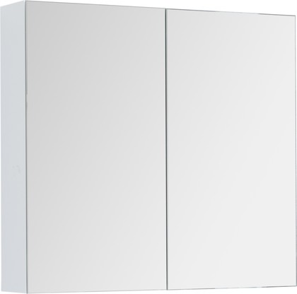 Зеркальный шкаф Dreja Premium 80, белый глянец 77.9001W