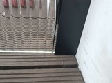 Душевая перегородка Aquatek Walk in с держателем 1000x2000, стекло прозрачное рифленое 8мм, профиль хром AQ.WI.100.2CH