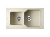 Кухонная мойка Omoikiri Maru 86-2-BE без крыла, Tetogranit, ваниль 4993285