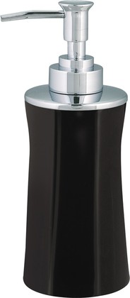 Дозатор для жидкого мыла Spirella Malibu настольный, керамика, чёрный 1017805