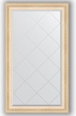 Зеркало Evoform Exclusive-G 750x1300 с гравировкой, в багетной раме 82мм, старый гипс BY 4226