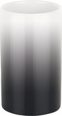 Стакан фарфоровый чёрный Spirella Tube Gradient 1017952