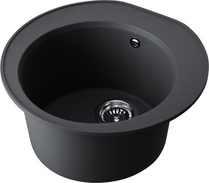 Кухонная мойка Omoikiri Miya 50R-BL Tetogranit, чёрный 4993502