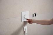 Шланговое подсоединение Hansgrohe FixFit Fine Q, с клапаном обратного тока, матовый белый 28884700