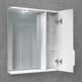 Зеркальный шкаф Jorno Moduo Slim 60, белый Mod.03.60/W