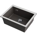 Кухонная мойка Omoikiri Omishima 60-U SG Matt Natceramic, подстольный монтаж, stone grey матовый 4997557