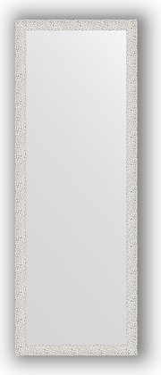 Зеркало Evoform Definite 510x1410 в багетной раме 46мм, чеканка белая BY 3098