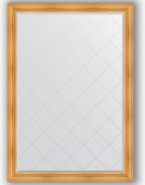 Зеркало Evoform Exclusive-G 1340x1890 с гравировкой, в багетной раме 99мм, травлёное золото BY 4503