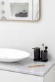 Набор аксессуаров для ванной комнаты Brabantia ReNew, 3пр, тёмно-серый 280368