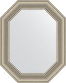 Зеркало Evoform Polygon 610x760 в багетной раме 88мм, хамелеон BY 7174