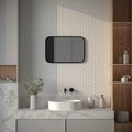 Зеркало с окантовкой Defesto Aura 60x40, LED подсветка, ИК-выключатель, тёплый белый свет DF 2972RH