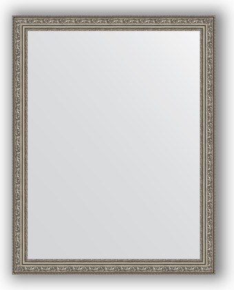 Зеркало Evoform Definite 740x940 в багетной раме 56мм, виньетка состаренное серебро BY 3264