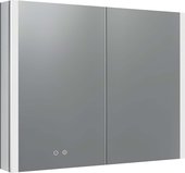Шкаф зеркало для ванной Aquatek боковая подсветка, 800x700x133 AQ7809-MLC