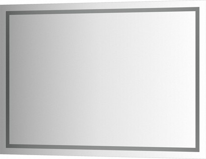 Зеркало Evoform Ledline 100x70, встроенный LED-светильник, без выключателя BY 2137