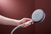 Ручной душ Hansgrohe Alive Select S 125 3jet EcoSmart, шлифованный чёрный хром 24511340